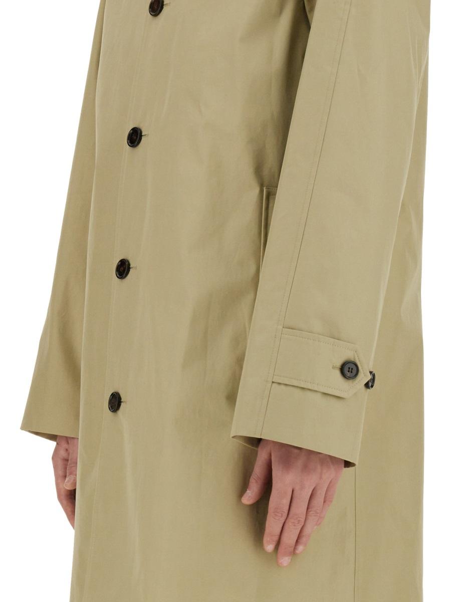 BURBERRY Beige Cotton Trench Coat for Men