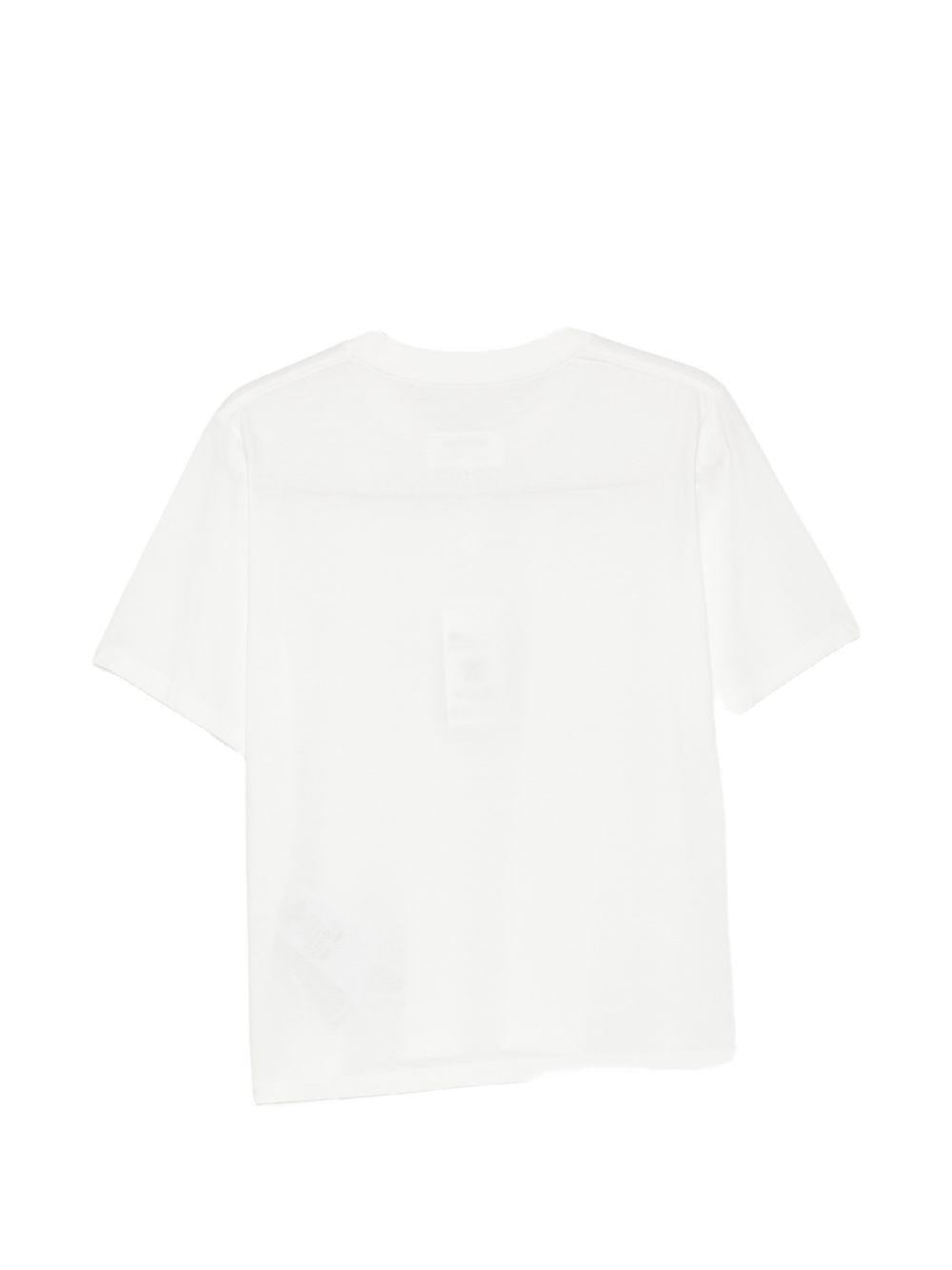 Maison Margiela Short Sleeve T-Shirt White Cotton Women’s