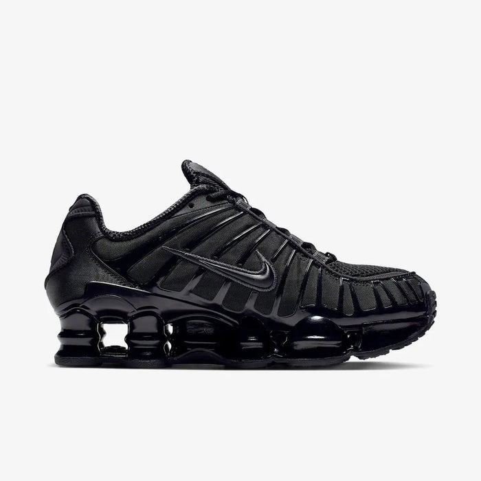 Nike Black/Max Orange Shox TL Low-Top Sneakers AR3566 002