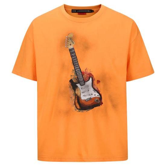 Andersson Bell Short Sleeve T-Shirt for Men atb1250u ORANGE DOM