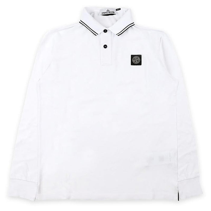 STONE ISLAND Two-Line Collar Logo Patch Long-Sleeve Pol L1S152200012 S0018 V1001