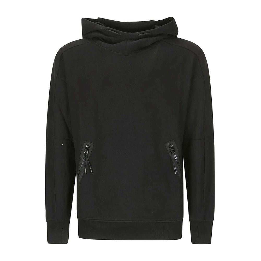 CP Company Goggle Hooded Sweatshirt Black Men's Hoodie