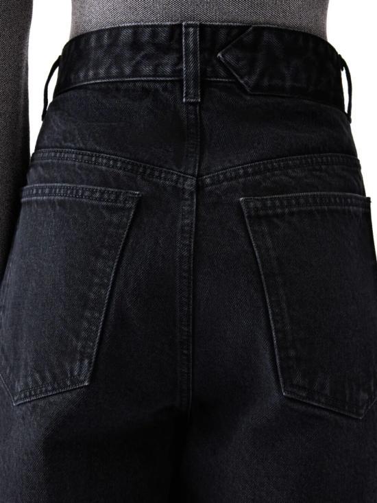 JACQUEMUS Black Denim Jeans Women’s Pants