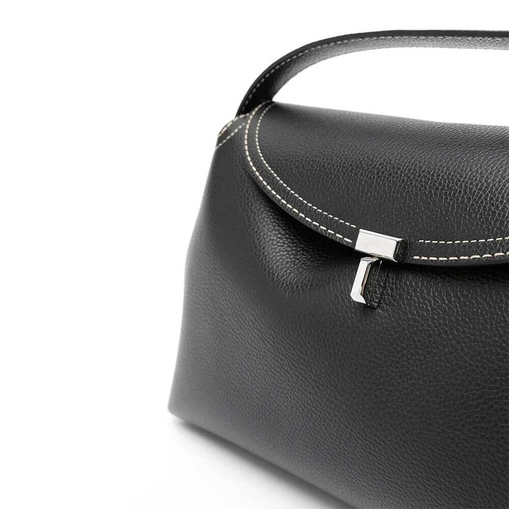 Toteme Tirak Leather Shoulder Bag Black Women 234 WLGBG427 LE0030