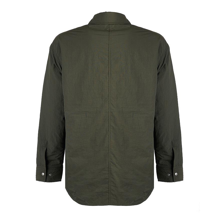 Maison Kitsune Bold Fox Head Patch Padded Overshirt for Men LM02113WQ4019 MG