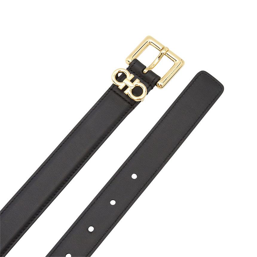 Ferragamo Gancini Women's Leather Belt 23 0346 001 0780415