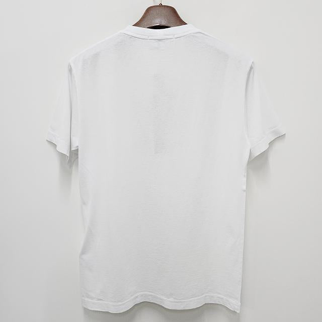 STONE ISLAND Institutional Logo Short Sleeve T-Shirt White Unisex