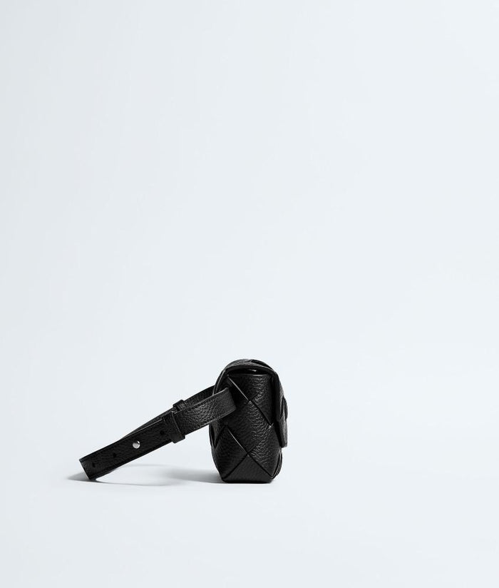 Bottega Veneta Intrecciato Diago Belt Bag Black