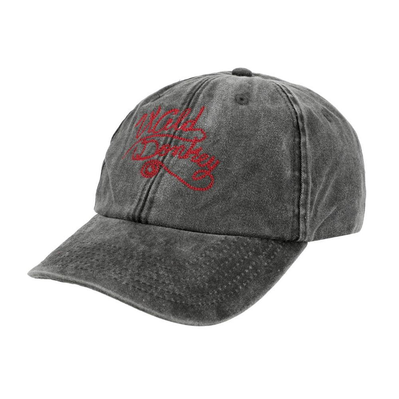 Wild Donkey Vintage Black Unisex Baseball Cap