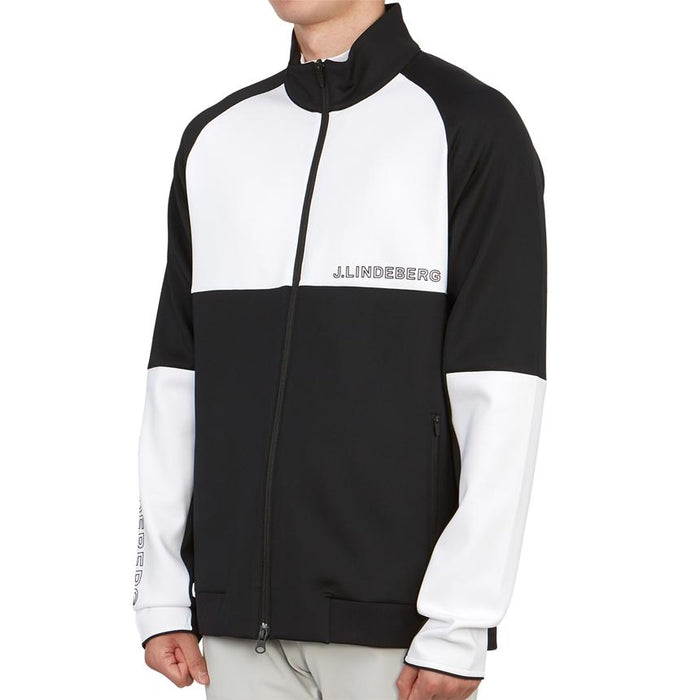 J LINDEBERG Men’s Golf Mid Layer Jacket Black