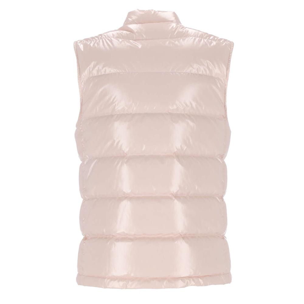 Moncler Alcibia Logo Patch Down Vest Navy