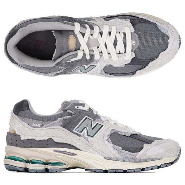 New Balance Rain Cloud Suede Mesh 2002R Protection Pack Low Sneakers