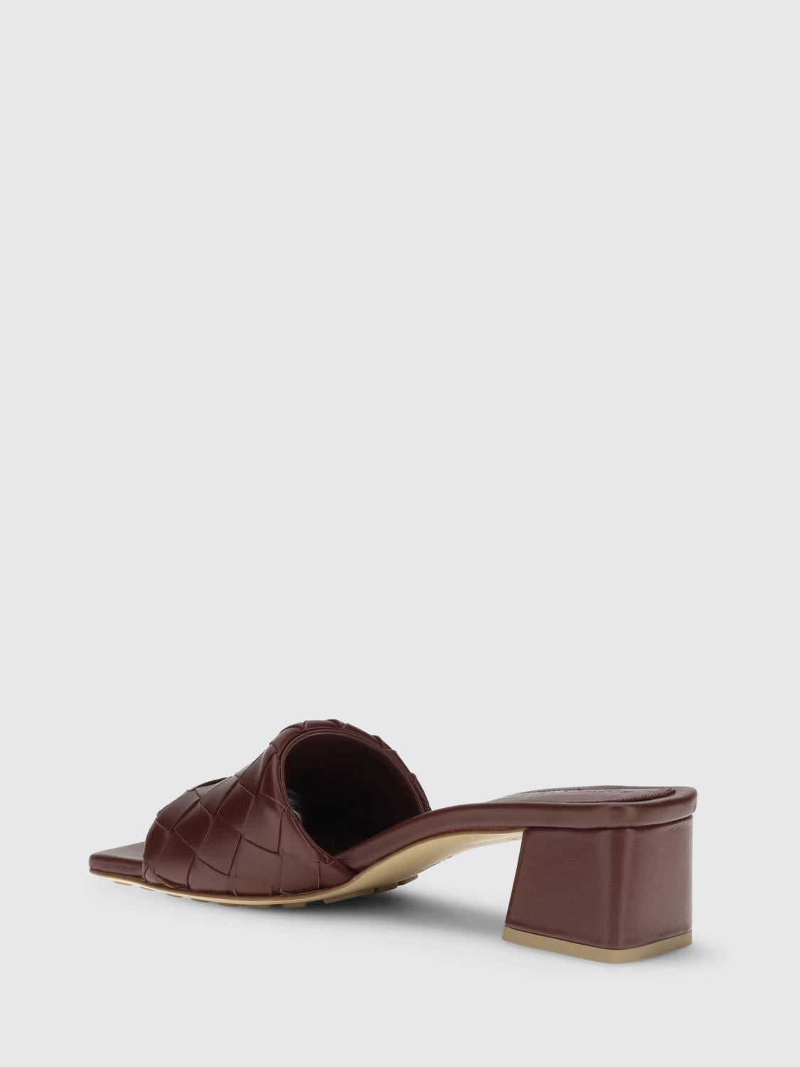 Bottega Veneta Leather Sandals Brown Women’s Sandals