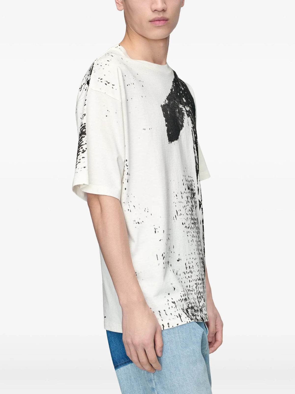 Maison Margiela Short Sleeve Cotton T-Shirt Black Men