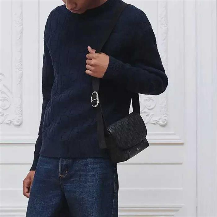 DIOR Jet Flap Strap Mini Crossbody Bag