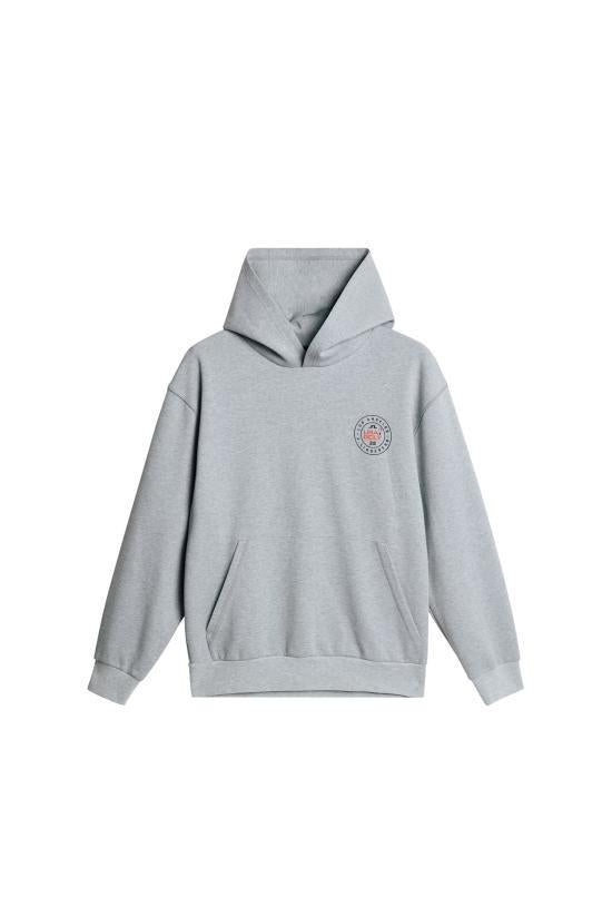 J LINDEBERG Women’s Hooded Sweatshirt GMJS15621U241 MEDIUM GREY MELANGE DOM