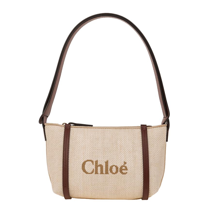 Chloe Women Raffia Keri Shoulder Bag