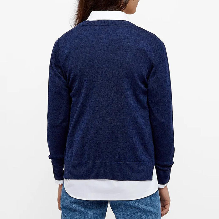 Maison Kitsune Women's Fox Head Patch Knit Cardigan IW00506 KT1036 H481