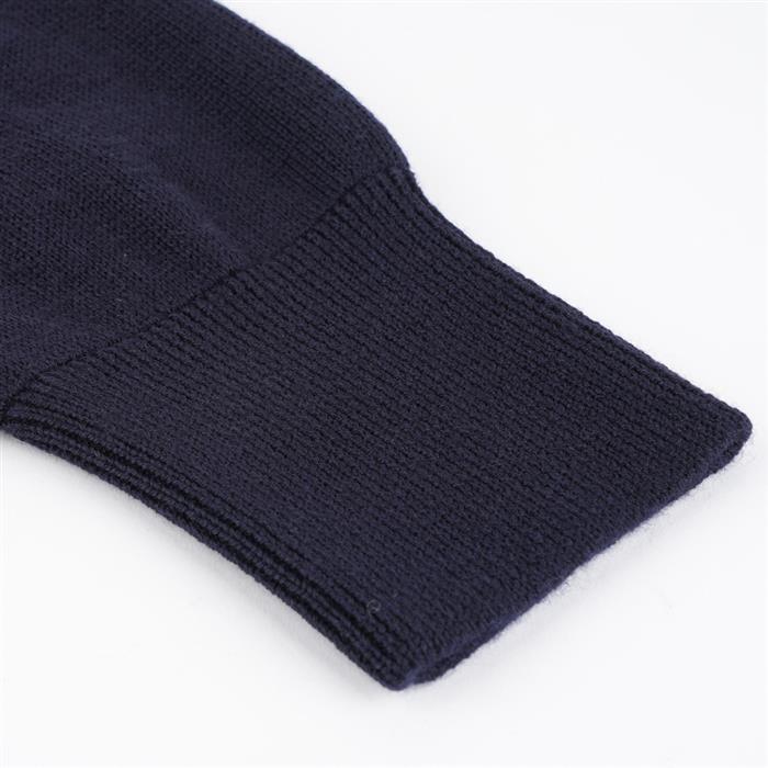 AMI Heart Logo Wool Cardigan