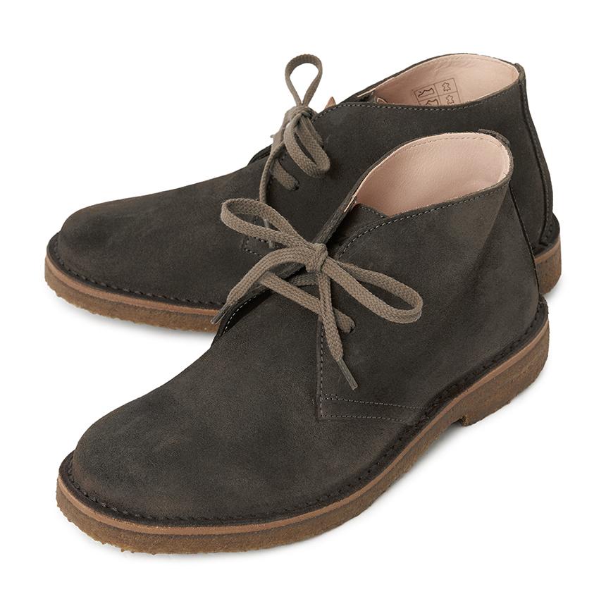 astorflex Suede Mid Boots Greenflex Fumo Men’s