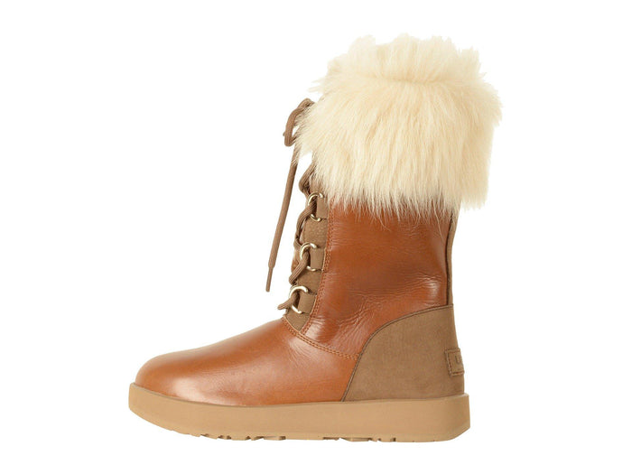 Ugg Waterproof Leather Winter Boots Adirondack for Women