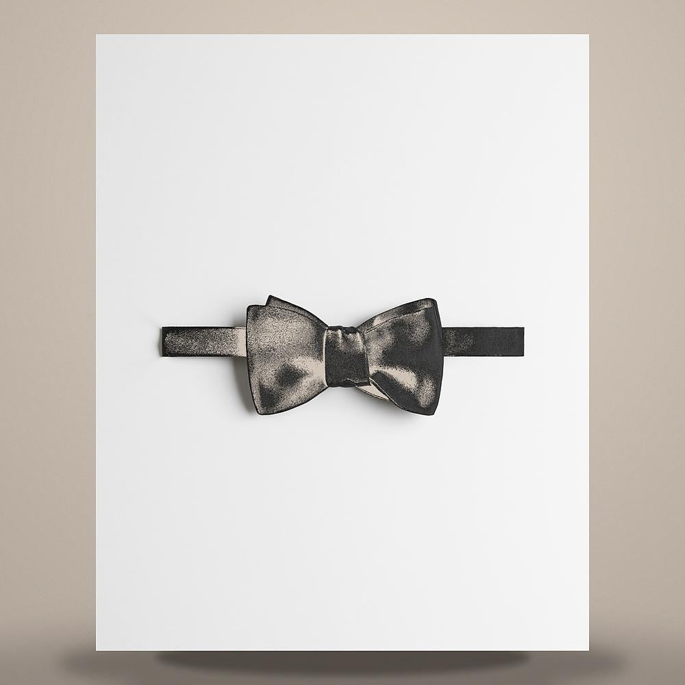 DIOR Straight Edge Black Silk Bow Tie 68N1040A6042 C900