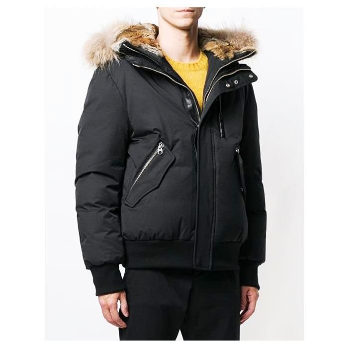 Mackage Dixon F Black Down Puffer Jacket for Men DIXONF