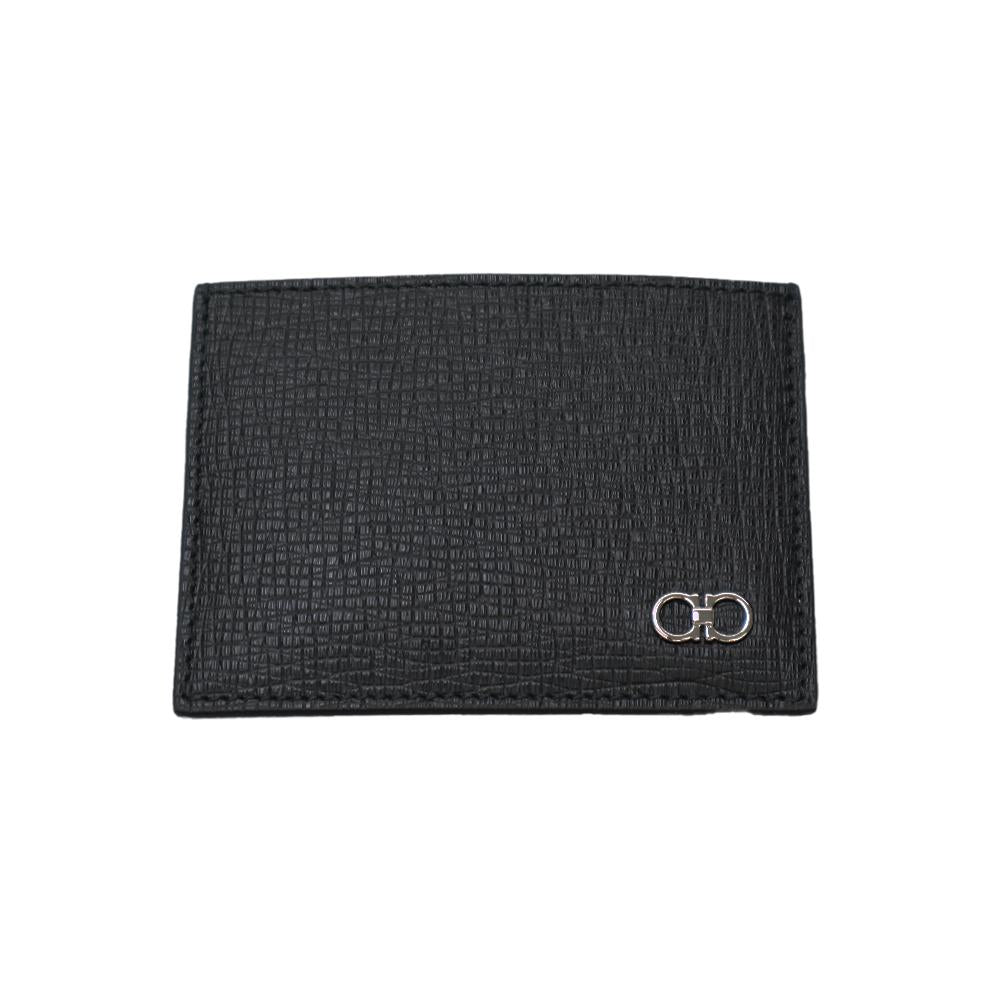 Ferragamo Men’s Leather Card Holder Wallet 660989 0761753