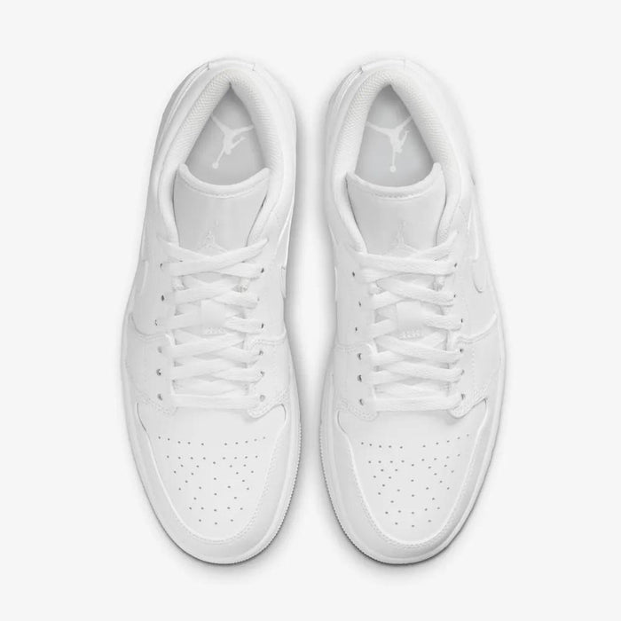 Air Jordan 1 Low Triple White Sneakers 553558 136