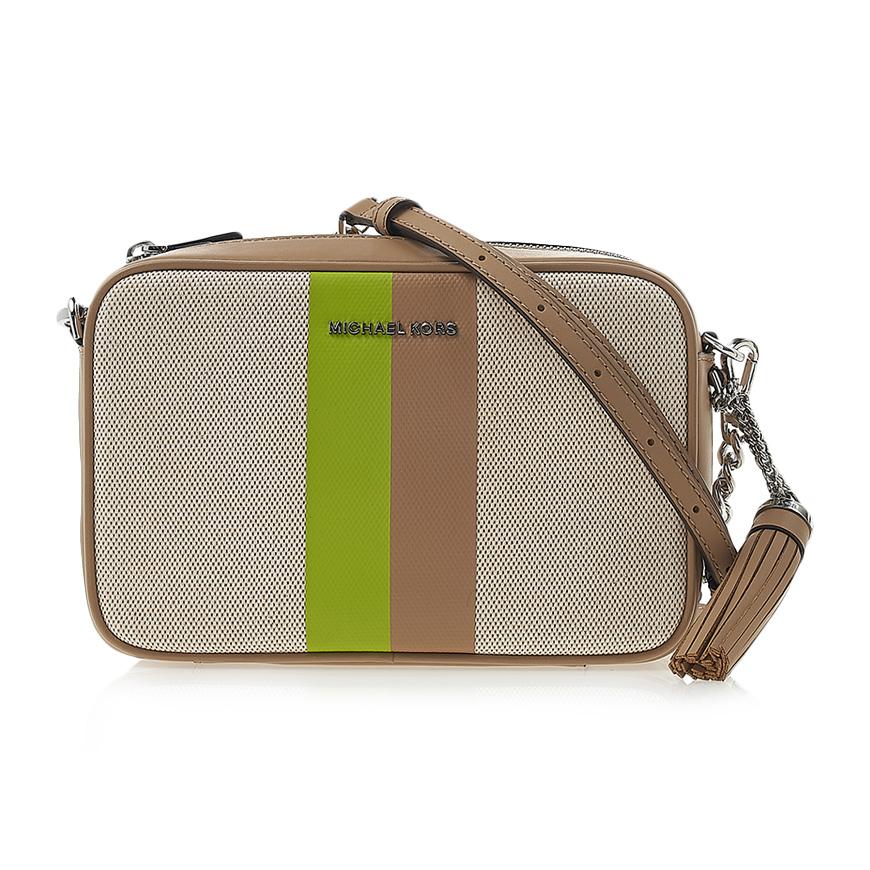 Michael Kors Stripe Detail Camera Bag Crossbody for Women