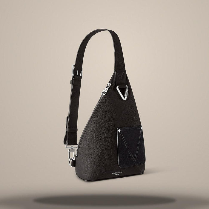 Louis Vuitton Delta Sling Bag Black Crossbody M27060