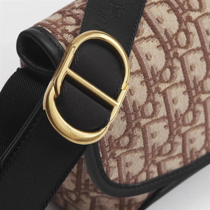 DIOR Jet Flap Strap Mini Crossbody Bag