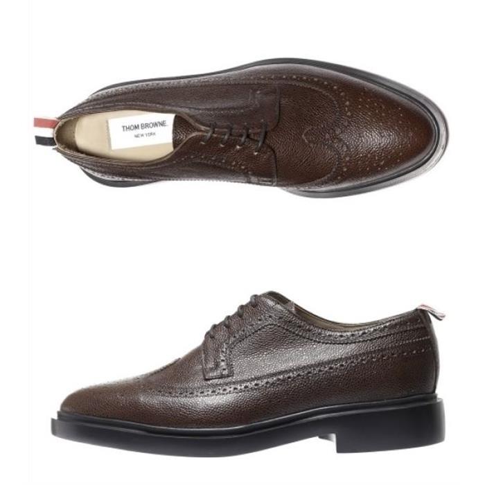 THOM BROWNE Wingtip Brogue Derby Shoes MFD002H