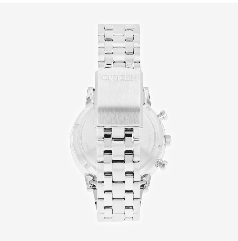 CITIZEN Black Fabric Strap Chronograph Men’s Watch CA4630 53E