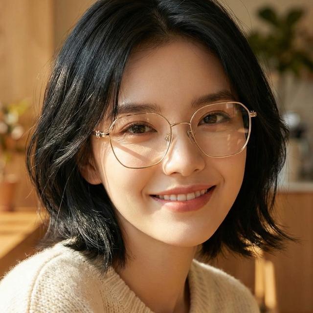 BALLY Gold Metal Square Eyeglass Frame Lightweight Unisex BY5072H 032
