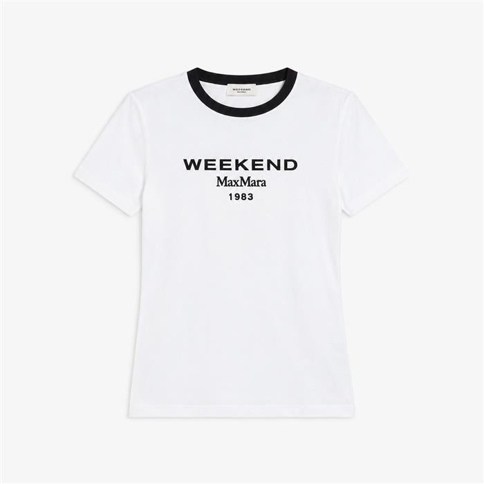 Max Mara EDISON Short Sleeve T-Shirt White