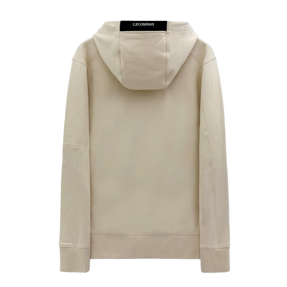 CP Company Diagonal Raised Fleece Lens Patch Hoodie