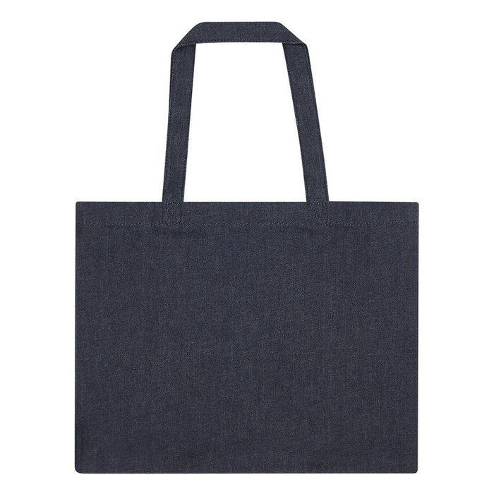 A.P.C. Indigo Logo Canvas Tote Bag M61446 IAI