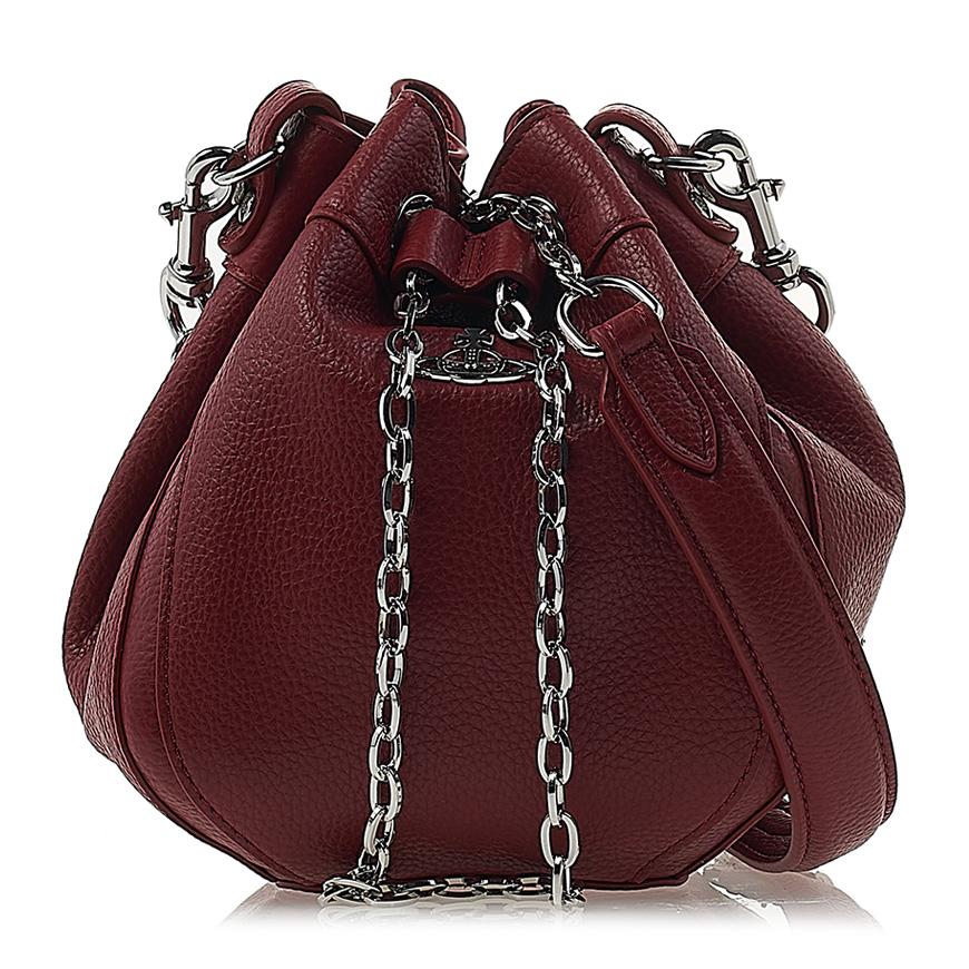 Vivienne Westwood Krissy Small Bucket Bag H407 Brown