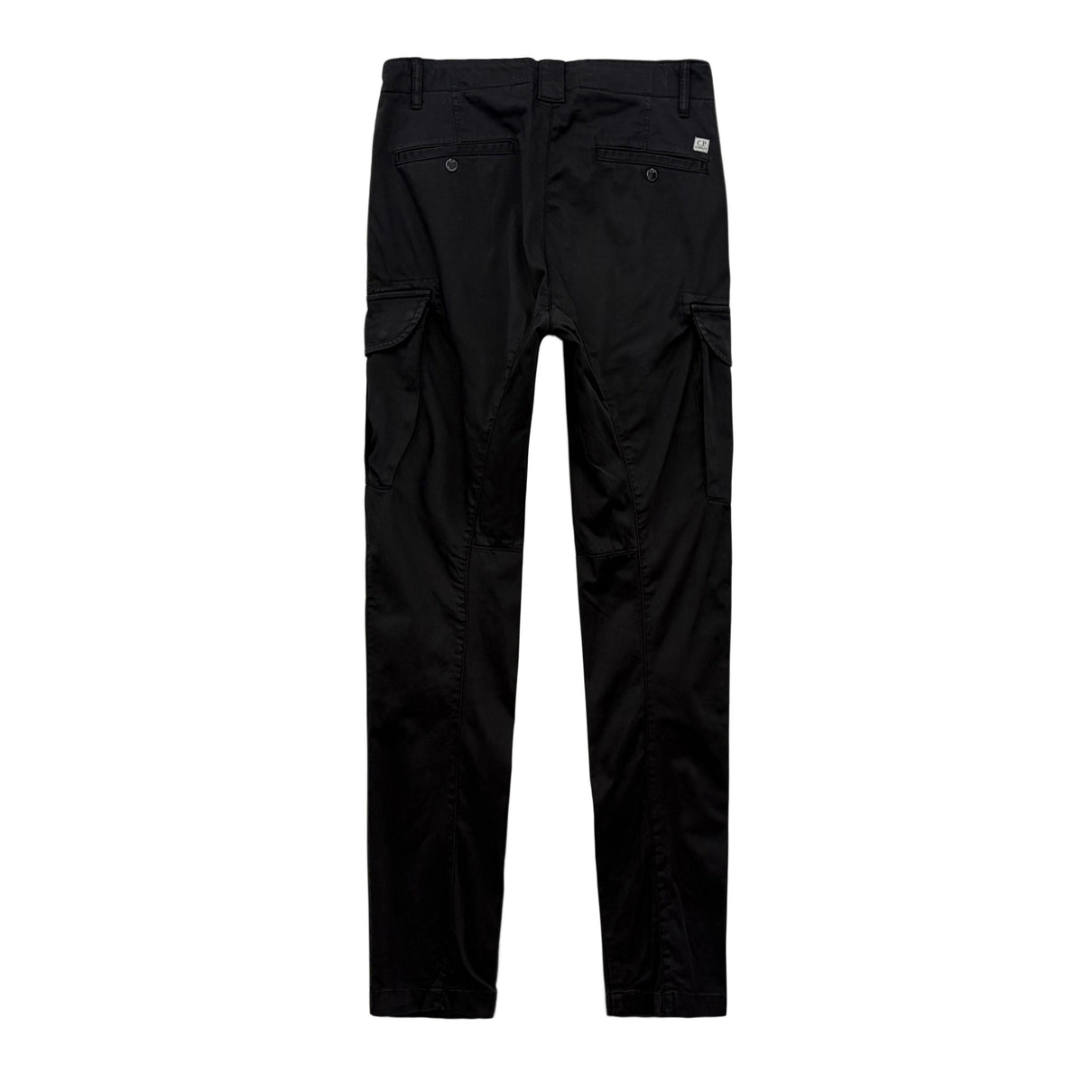 CP Company Lens Patch Satin Cargo Pants RSCMPA743A 999