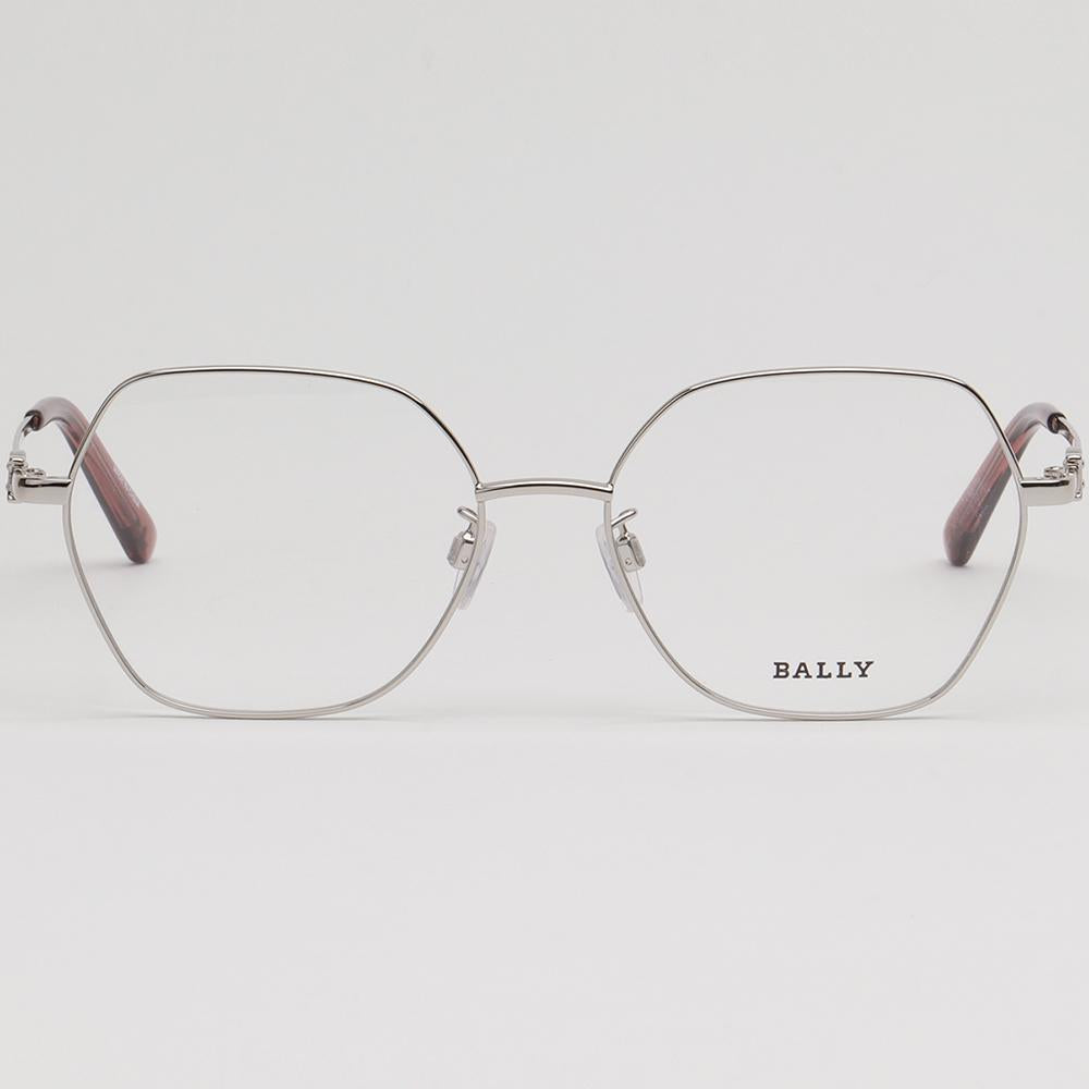 BALLY Unisex Metal Silver Frame Eyeglasses Daily Style BY5066H 016