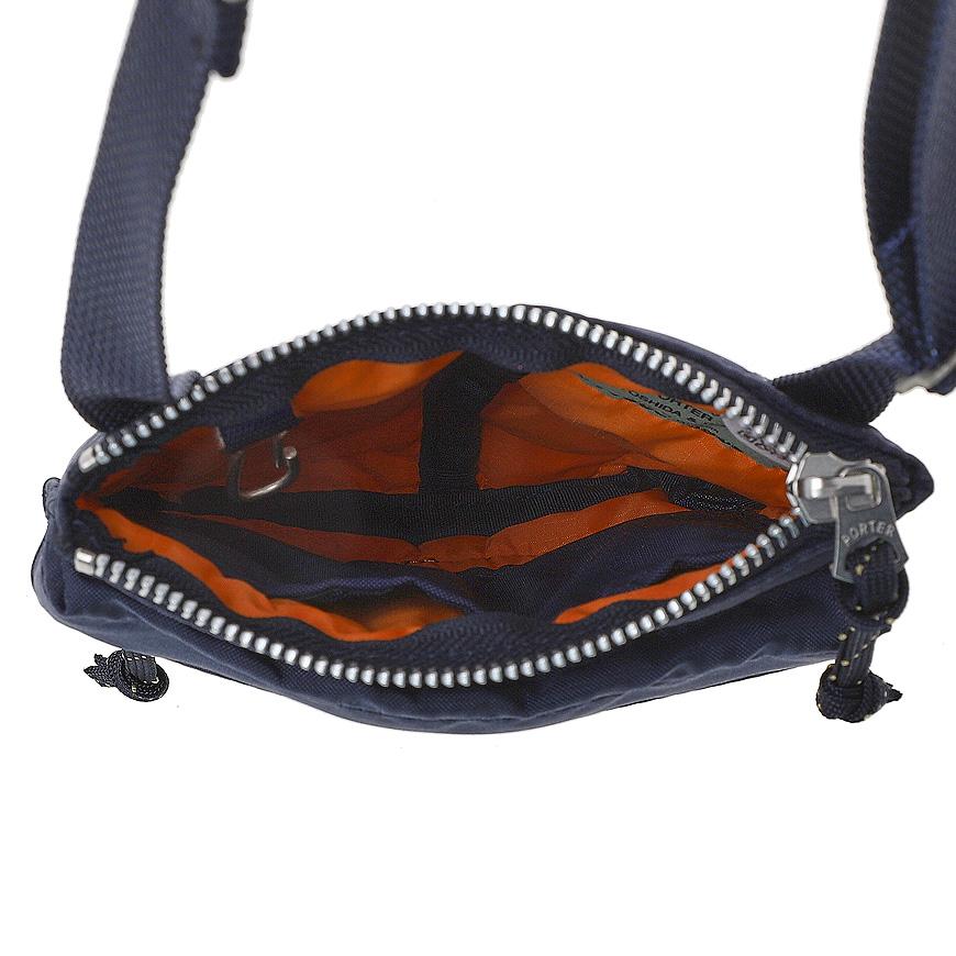 PORTER Force Shoulder Pouch Bag Unisex Black Crossbody
