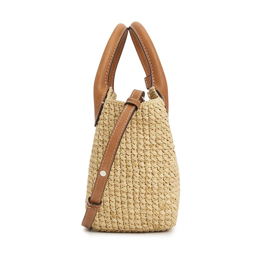 HELEN KAMINSKI Ampara Mini Women’s Tote Bag BAG51967 NATURAL COTTO