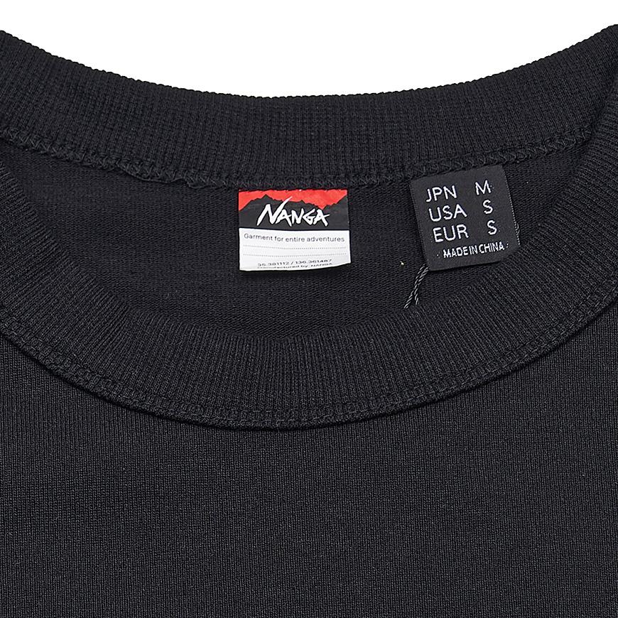 NANGA Men’s Hybrid T-Shirt N2500 1M023 Z BLK