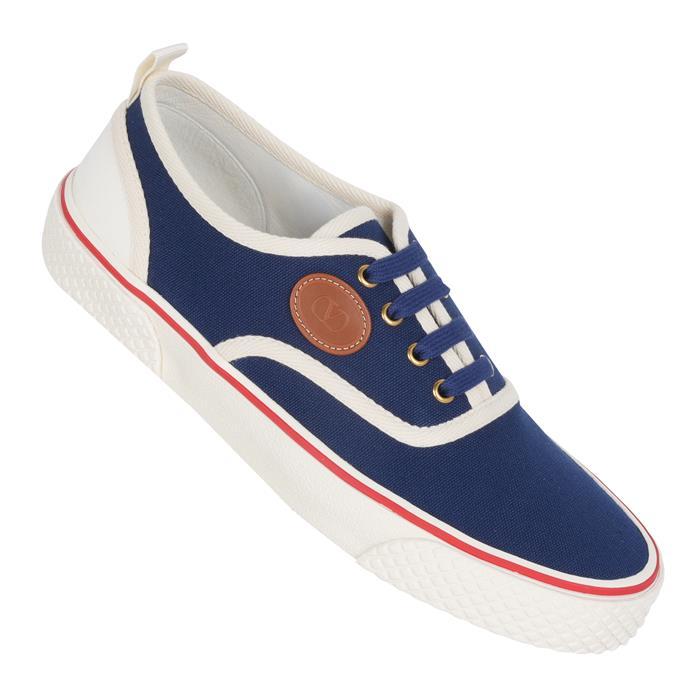 VALENTINO Nojoke Canvas Fabric Low-Top Sneakers 6Y2S0J87 YGT QZZ