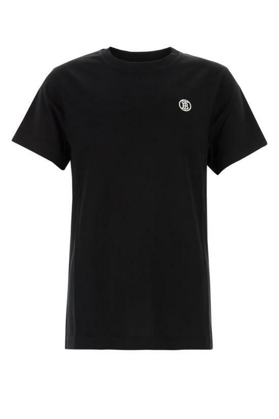 BURBERRY Logo Embroidered Short Sleeve T-Shirt