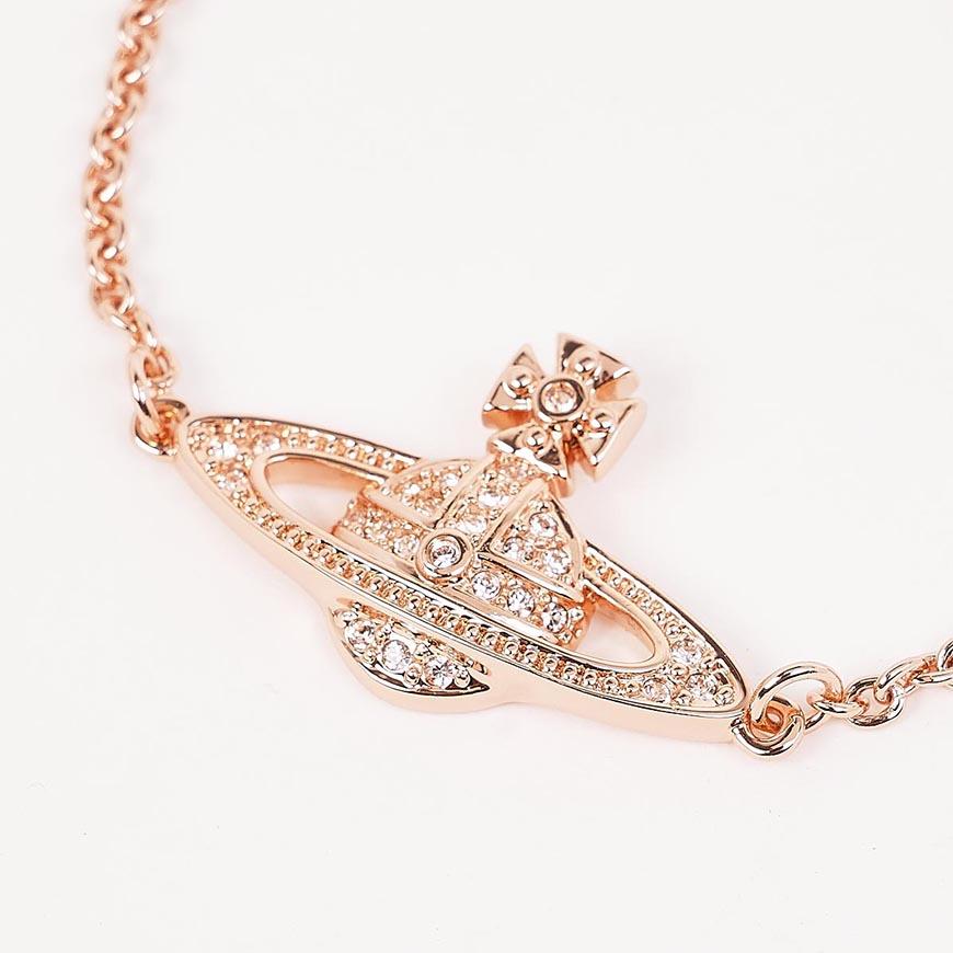 Vivienne Westwood Mini Bas Relief Bracelet Women’s Silver Tone Jewelry