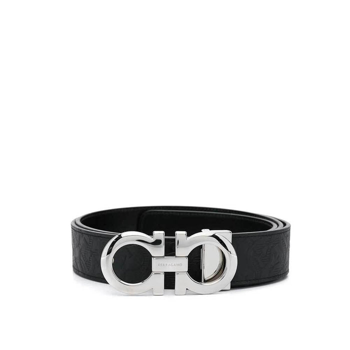 Ferragamo Gancini Reversible Leather Belt 679710 780171