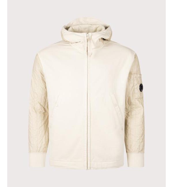 CP Company Diagonal Raised Fleece Hooded Sweatshirt for Men