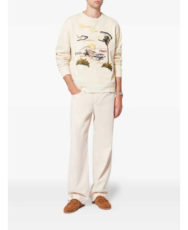 Isabel Marant MIKOY Logo Cotton Hoodie Sweatshirt for Men